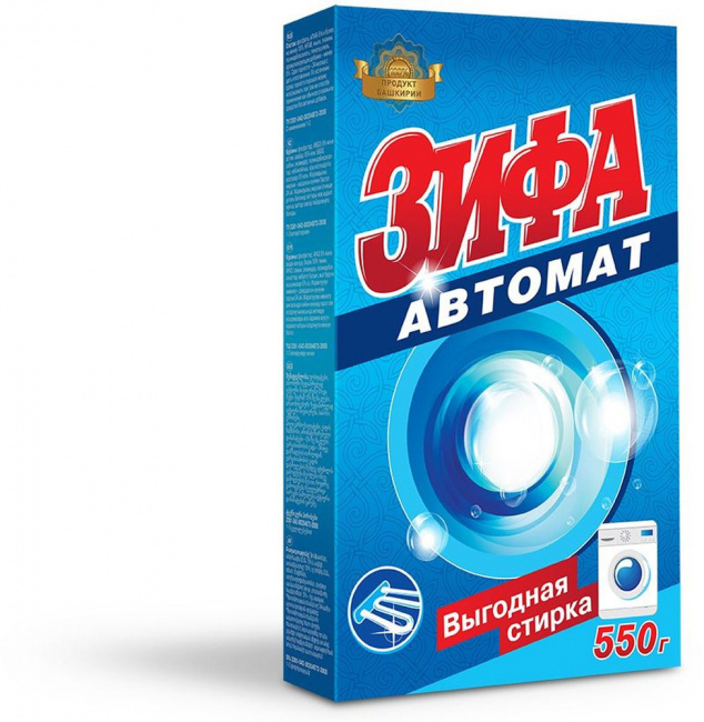 Порошок стиральный Зифа 550 г автомат