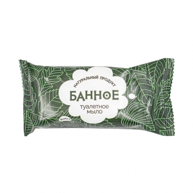 Мыло туалетное банное 100 г.
